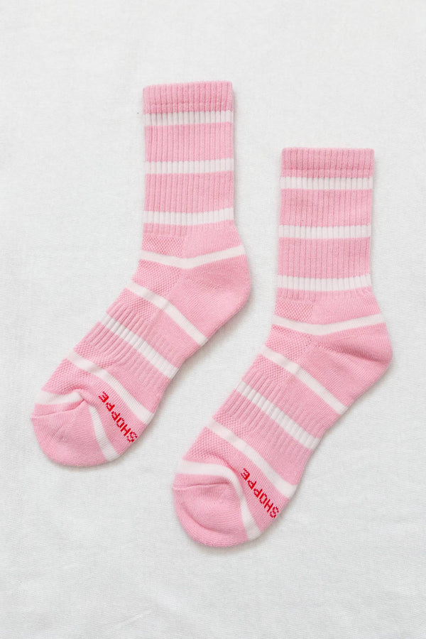 Striped Boyfriend Socks