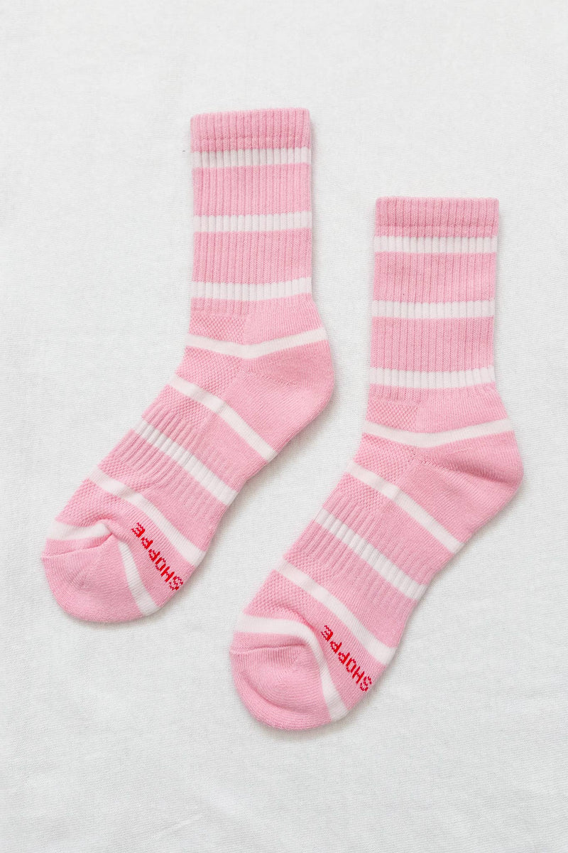 Striped Boyfriend Socks