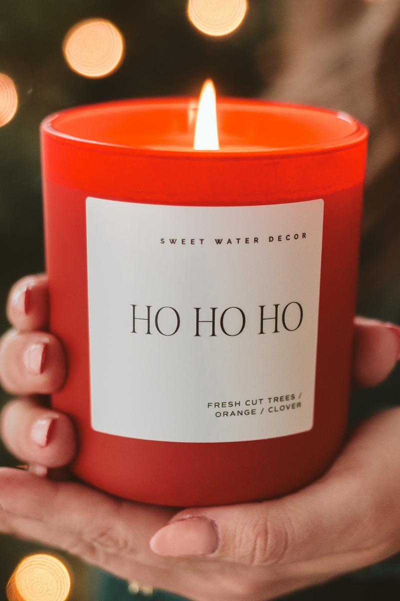 Ho Ho Ho 15 oz Soy Candle