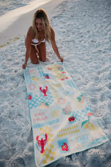 Italian Summer Reversible Towel