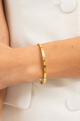 Gold Tennis Bangle