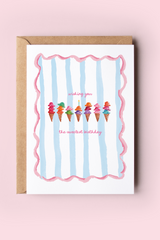 Sweetest Birthday Ice Cream Card