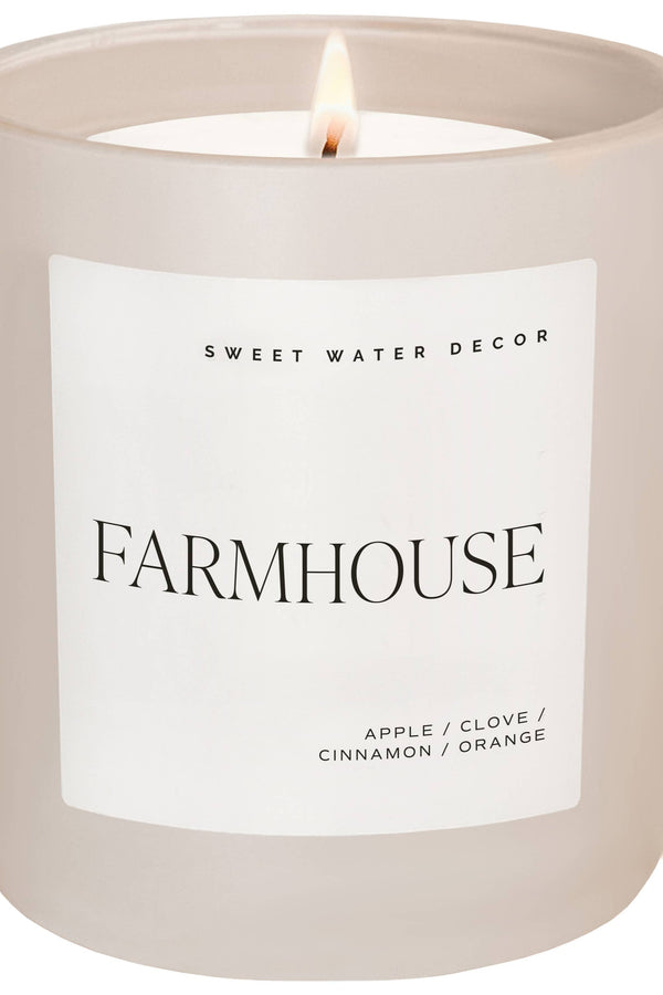 Farmhouse 15 oz Soy Candle