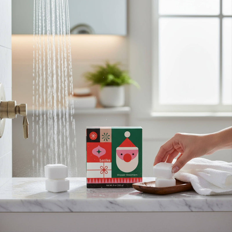 Santa Shower Steamer Set