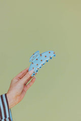 KAXI Polka Dot & Striped Oversized Claw