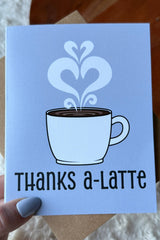 Thanks a-Latte Card
