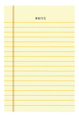 Yellow Notes Notepad