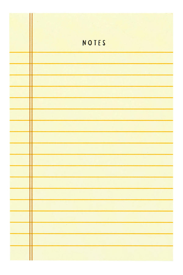 Yellow Notes Notepad