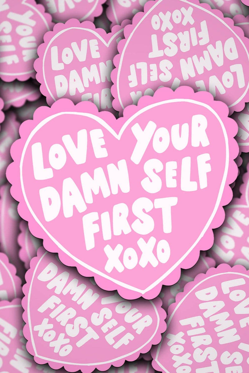 Love Your Self First Sticker