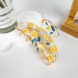 Fruit Print Hair Claw Clip