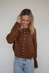Piper Cardigan Pale Pink