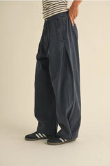 Washed Wide Leg Pant