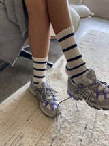 Striped Boyfriend Socks