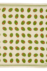 Carson Olive Print Scarf