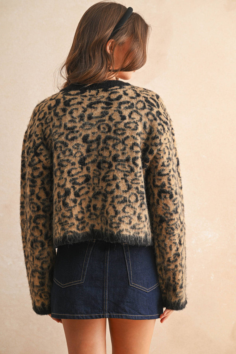 Nala Leopard Cardigan