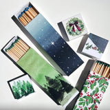 Snowy Cabin Holiday Matches