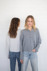Piper Cardigan Pale Pink