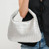 Adela Woven Hobo Purse