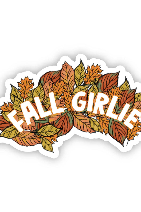 Fall Girlie Sticker
