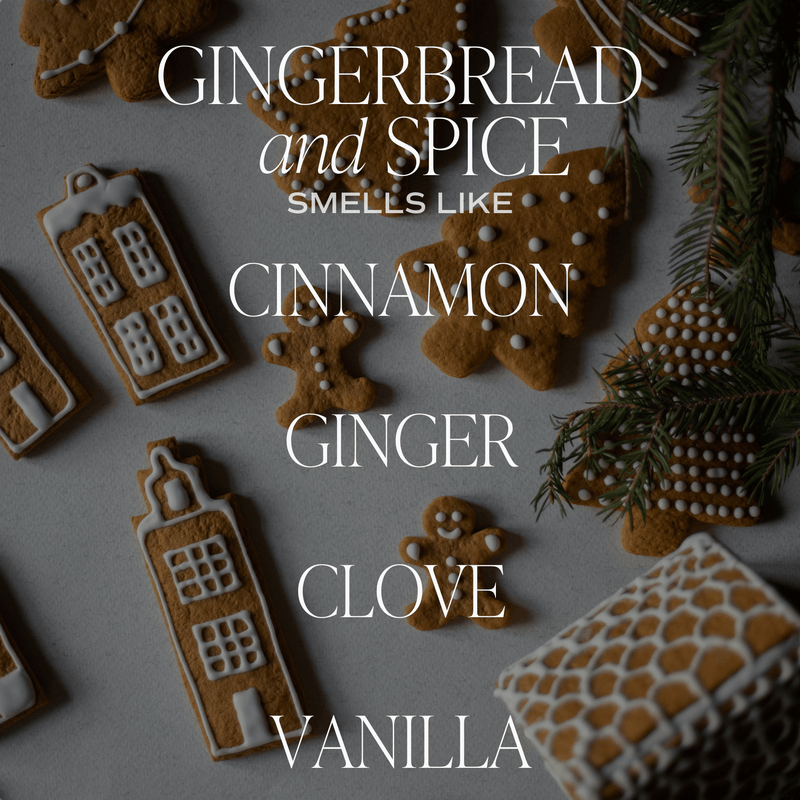 Gingerbread and Spice 15 oz Soy Candle