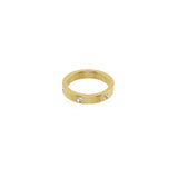 Gold Tennis Ring Band
