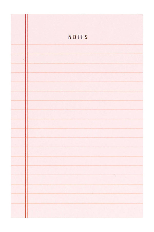 Pink Notes Notepad