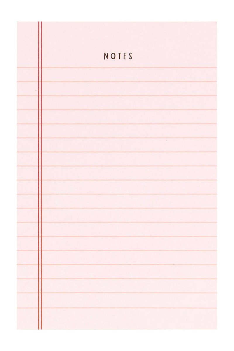 Pink Notes Notepad