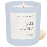 Salt and Sea 15 oz Soy Candle