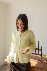 Piper Cardigan Pale Pink