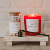 Santa's Workshop 15 oz Soy Candle