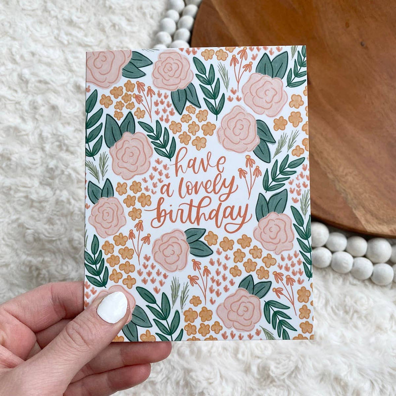 Have A Lovely Birthday Card