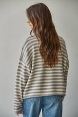 Striped Sweater Cardigan 2 Colors!