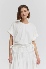 Side Scrunch Tee 3 Colors!