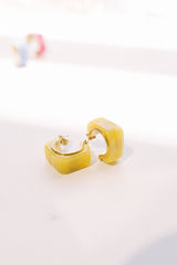 Color Coded Hoop Earrings