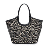 Delilah - Zebra Tote