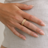 Dainty Tennis Ring