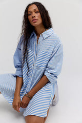 Free People Oxford Club Mini Dress