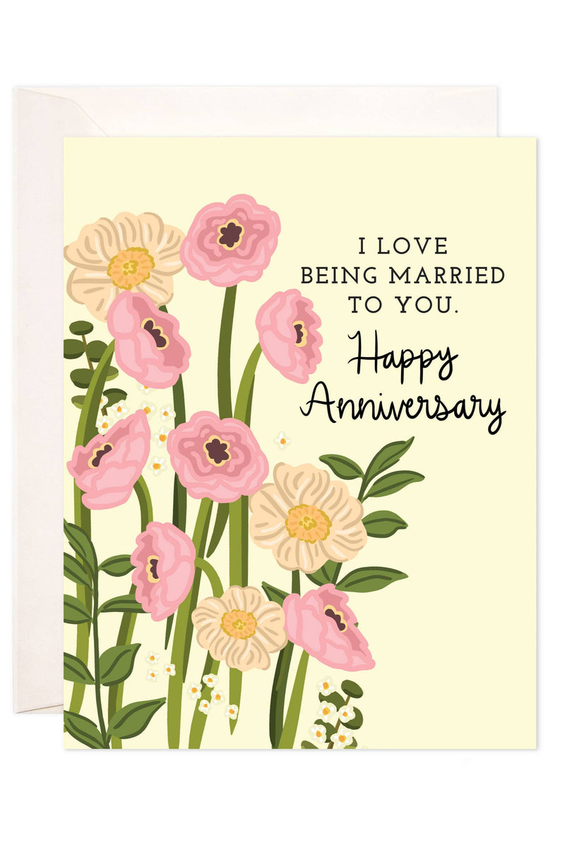 Married To You Anniversary Greeting Card