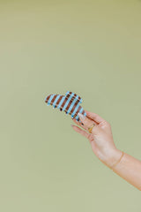 KAXI Polka Dot & Striped Oversized Claw