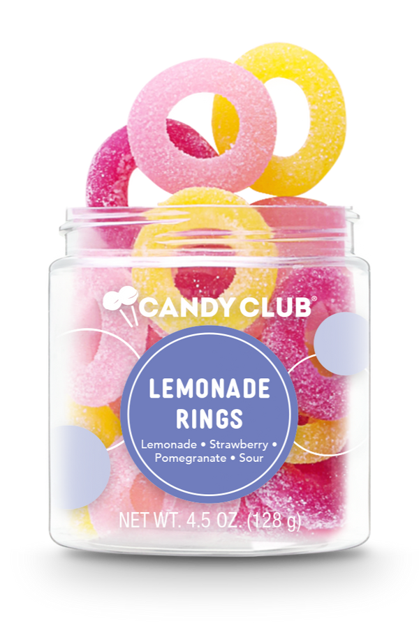 Gummy Candy Lemonade Rings