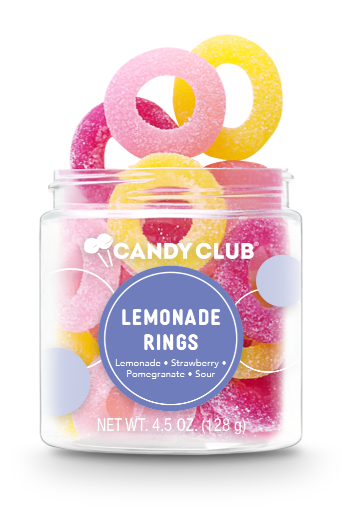 Gummy Candy Lemonade Rings