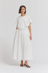 Side Scrunch Tee 3 Colors!