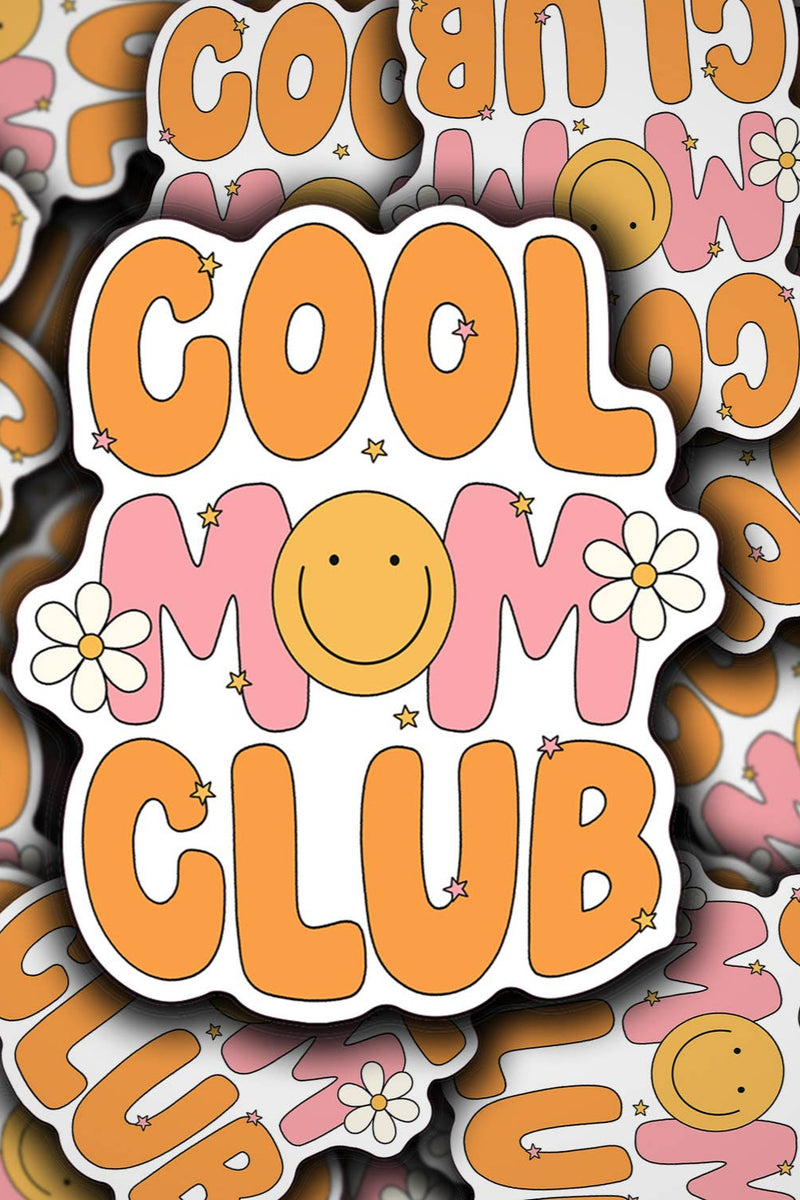 Cool Mom Club Sticker