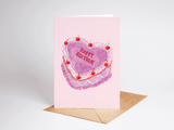 I Heart Birthdays Card