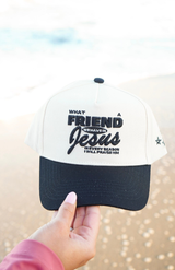 Friend in Jesus Vintage Trucker Hat
