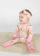 Saddle Up, Cowgirl Toile  - Convertible Zip PJs