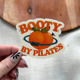Booty By Pilates Peach Sticker