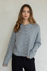 Piper Cardigan Pale Pink