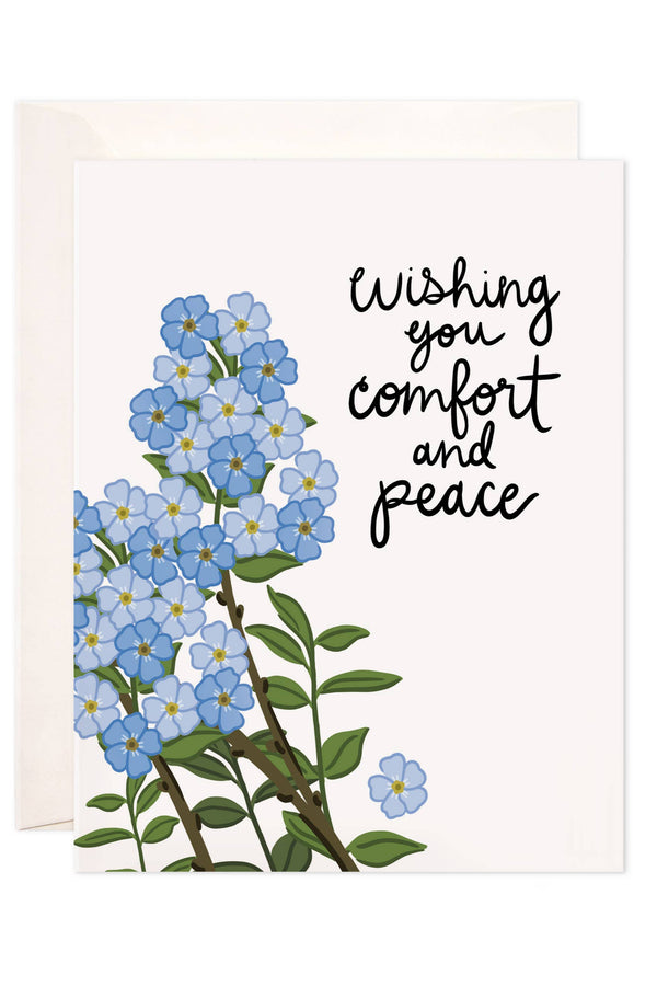 Comfort Peace Greeting Card