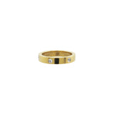 Gold Tennis Ring Band